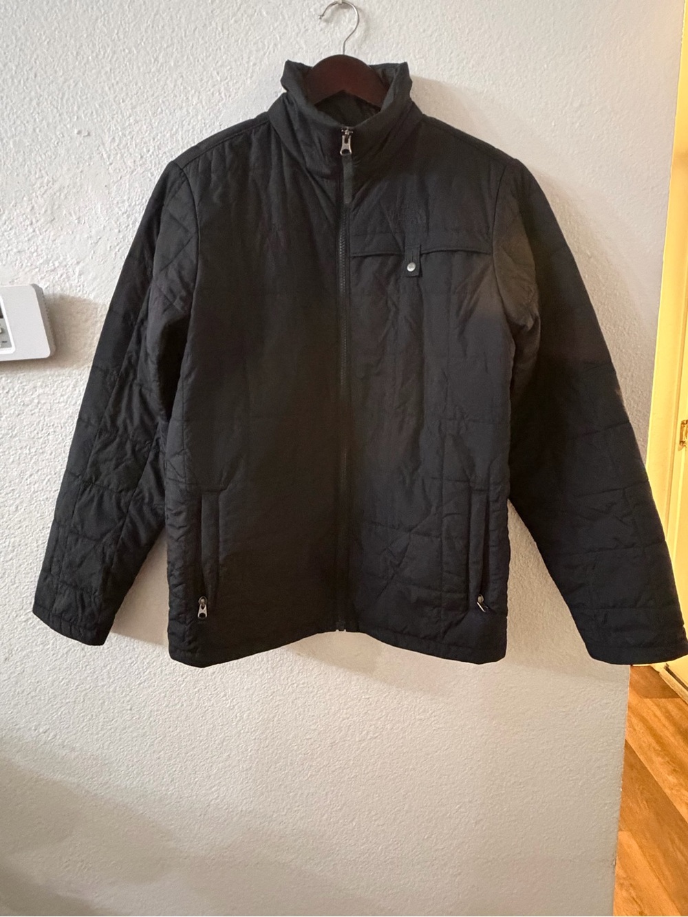 The North Face Men's Black Quilted Puffer Jacket